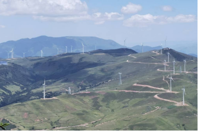 起重滑車助力四川普格甘天地二期風電場吊裝風機