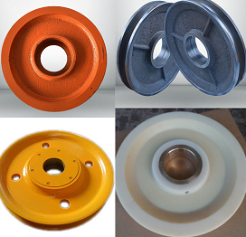 4種不同的起重滑輪